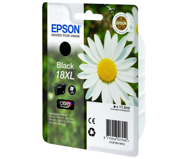 EPSON Tusz Epson T1811 Black C13T18114010 - 150475 - zdjęcie 2